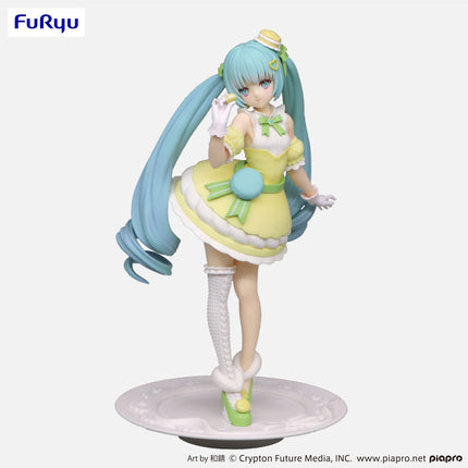 Hatsune Miku - SweetSweets Macaron Citron Color - Exceed Creative Figure (Furyu) — product image 6