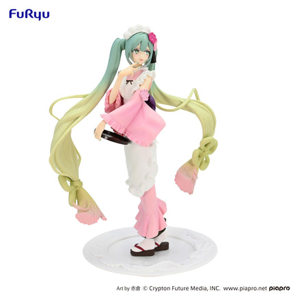 Hatsune Miku - SweetSweets Matcha Green Tea Parfait Cherry Blossom - Exceed Creative Figure (Furyu) — product image 2