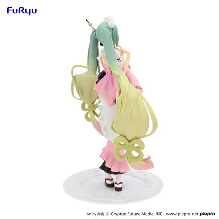 Hatsune Miku - SweetSweets Matcha Green Tea Parfait Cherry Blossom - Exceed Creative Figure (Furyu) — product image 4