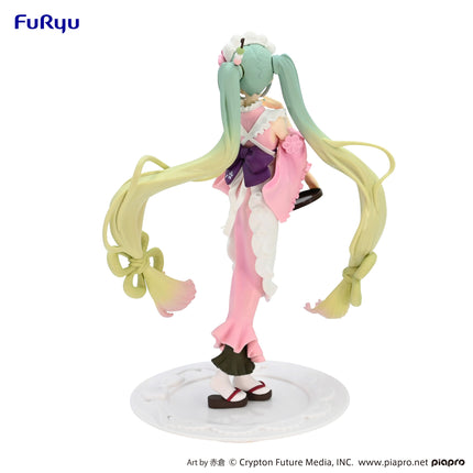 Hatsune Miku - SweetSweets Matcha Green Tea Parfait Cherry Blossom - Exceed Creative Figure (Furyu) — product image 6