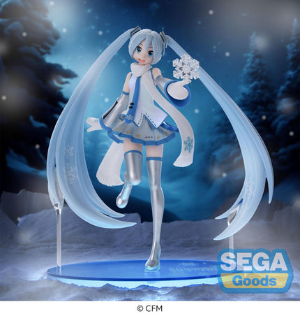 Hatsune Miku - Snow Miku Sky Town - Luminasta Figure (SEGA) — product image 1