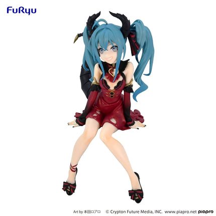Hatsune Miku - Villain Red Color - Noodle Stopper Figure (Furyu) — product image 2