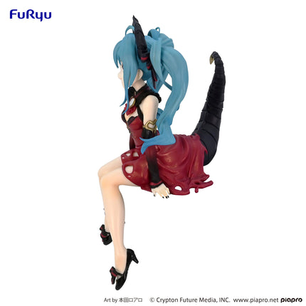 Hatsune Miku - Villain Red Color - Noodle Stopper Figure (Furyu) — product image 5