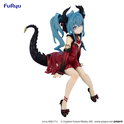 Hatsune Miku - Villain Red Color - Noodle Stopper Figure (Furyu) — product image 8