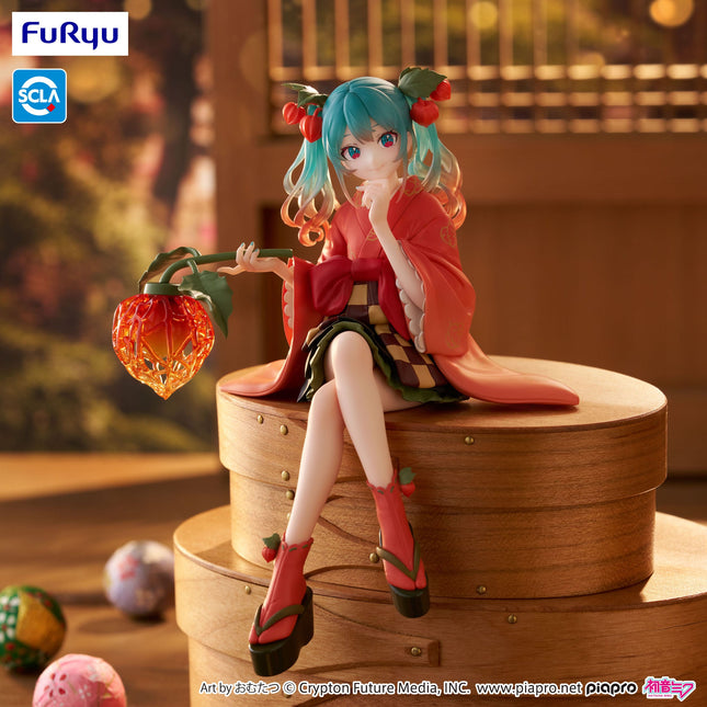 Hatsune Miku - Flower Fairy Winter Cherry - Noodle Stopper (Furyu) — product image 1