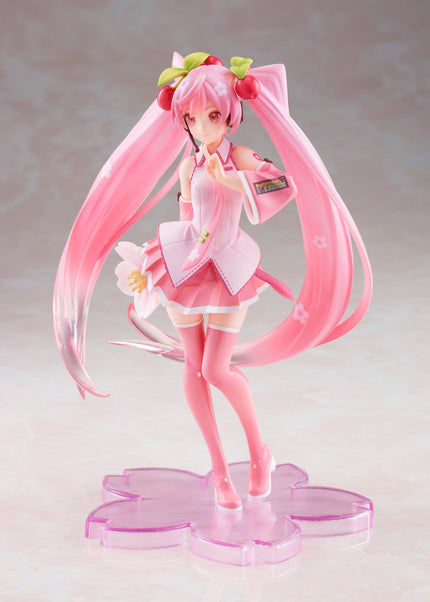 Hatsune Miku - Sakura Miku Newly Drawn 2021 Ver. Figure (Taito) — product image 4