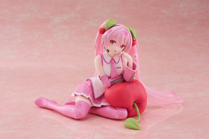 Hatsune Miku - Sakura Miku - Cherry Cushion - Desktop Cute (Taito) - product image 3