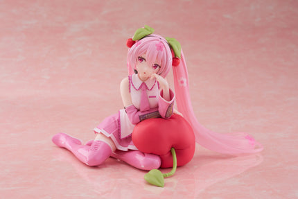 Hatsune Miku - Sakura Miku - Cherry Cushion - Desktop Cute (Taito) - product image 4
