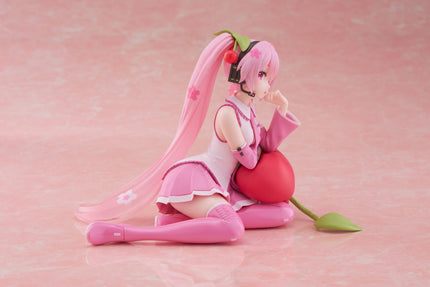 Hatsune Miku - Sakura Miku - Cherry Cushion - Desktop Cute (Taito) - product image 6