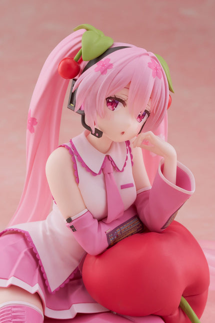 Hatsune Miku - Sakura Miku - Cherry Cushion - Desktop Cute (Taito) - product image 7