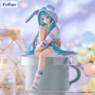 Hatsune Miku - Rabbit Ear Hood Pajama Blue Color - Noodle Stopper (Furyu) — product image 1