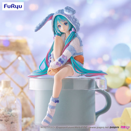 Hatsune Miku - Rabbit Ear Hood Pajama Blue Color - Noodle Stopper (Furyu) — product image 1
