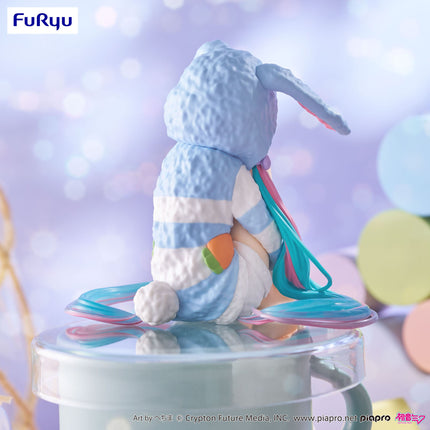 Hatsune Miku - Rabbit Ear Hood Pajama Blue Color - Noodle Stopper (Furyu) — product image 4