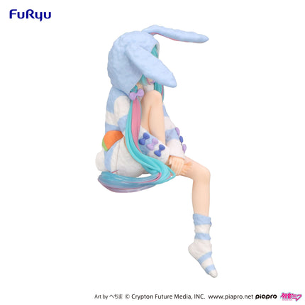 Hatsune Miku - Rabbit Ear Hood Pajama Blue Color - Noodle Stopper (Furyu) — product image 9