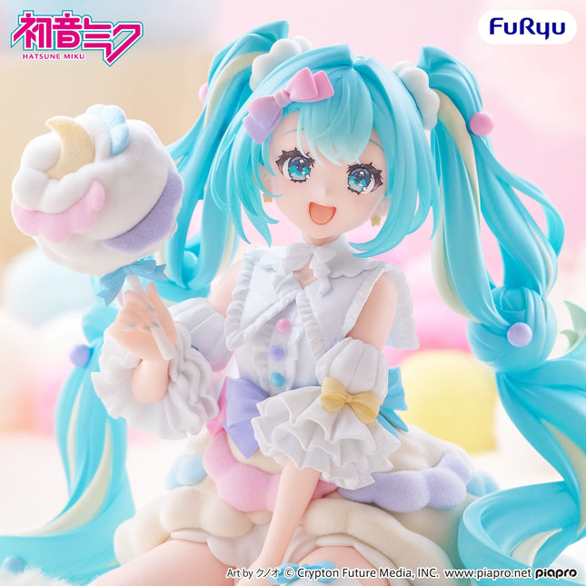 Hatsune Miku - Sugar Cloud Cotton Candy - Melffy Figure (Furyu) — product image 2