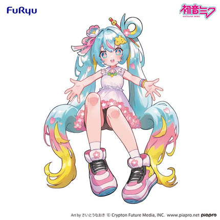 Hatsune Miku - 10th Anniversary - Noodle Stopper Figure (Furyu) — product image 3