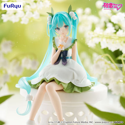 Hatsune Miku - Flower Fairy Lily of the Valley - Noodle Stopper Figure (Furyu) — product image 2