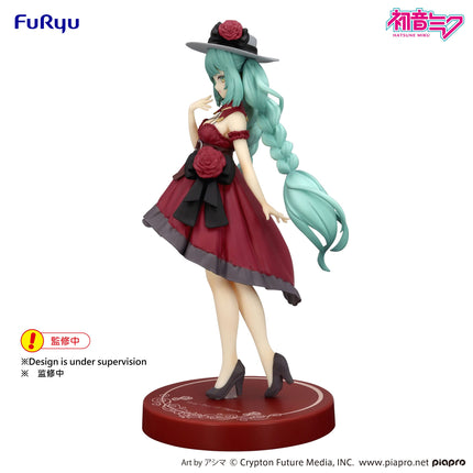 Hatsune Miku - Outing Dress Red Color - Trio-Try-iT Figure (Furyu) — product image 2