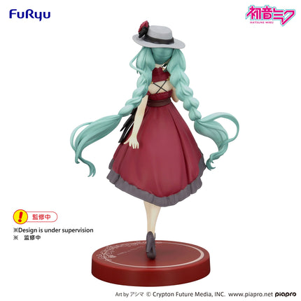Hatsune Miku - Outing Dress Red Color - Trio-Try-iT Figure (Furyu) — product image 4