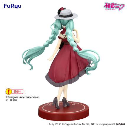 Hatsune Miku - Outing Dress Red Color - Trio-Try-iT Figure (Furyu) — product image 5