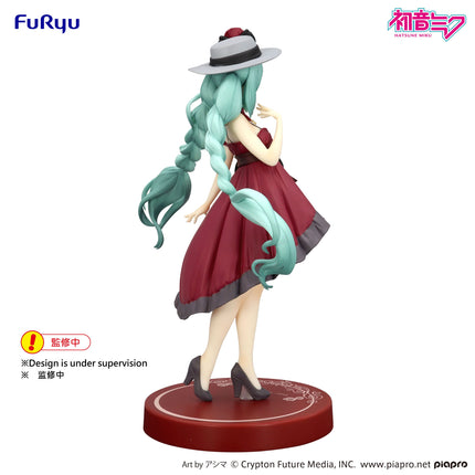 Hatsune Miku - Outing Dress Red Color - Trio-Try-iT Figure (Furyu) — product image 6