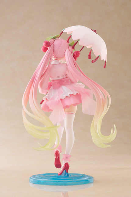 Hatsune Miku - Sakura Miku Newly Written Sakura Dress - AMP+ Figure (Taito) — product image 4