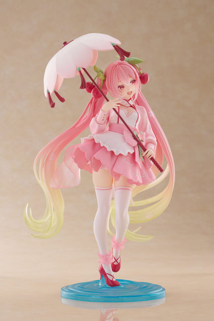 Hatsune Miku - Sakura Miku Newly Written Sakura Dress - AMP+ Figure (Taito) — product image 5