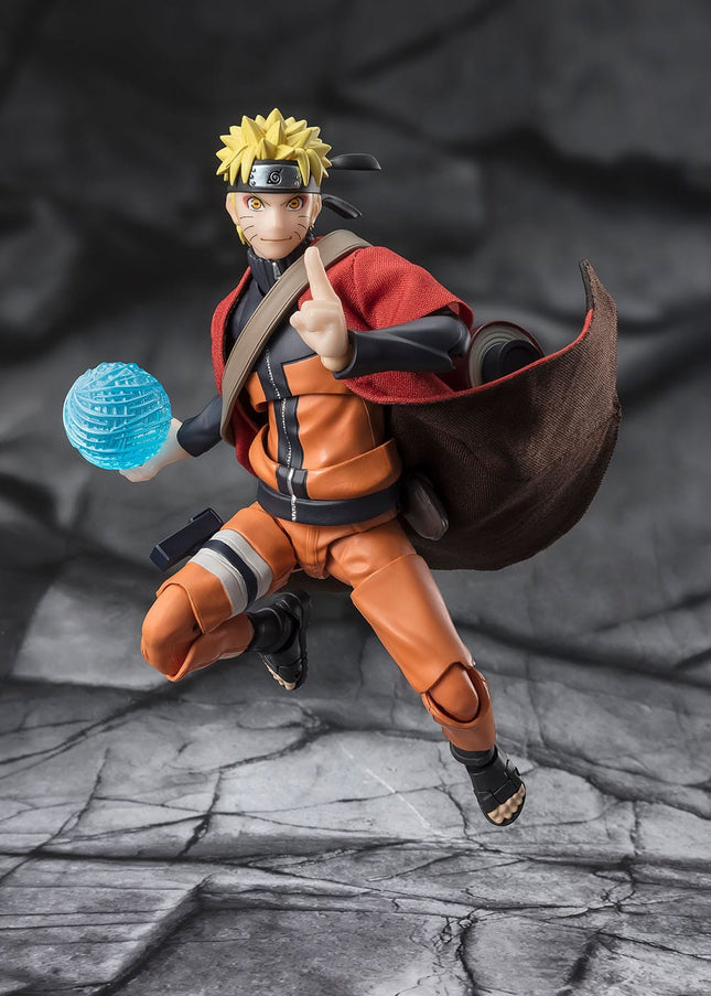 Naruto Shippuden - Naruto Uzumaki - Sage Mode: Savior of Konoha S.H.Figuarts Figure (Bandai Spirits) — product image 2