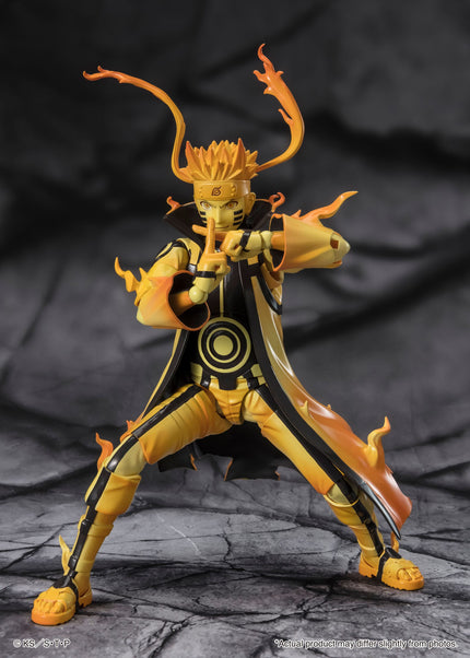 Naruto Shippuden - Naruto Uzumaki - Kurama Link Mode: Courageous Strength That Binds S.H.Figuarts Figure (Bandai Spirits) — product image 5