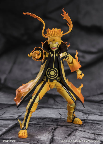 Naruto Shippuden - Naruto Uzumaki - Kurama Link Mode: Courageous Strength That Binds S.H.Figuarts Figure (Bandai Spirits) — product image 6