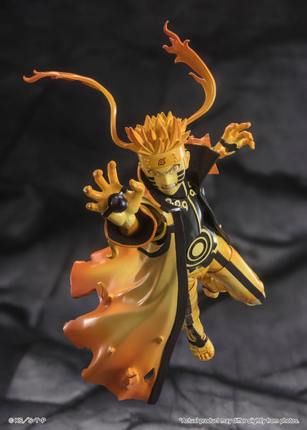 Naruto Shippuden - Naruto Uzumaki - Kurama Link Mode: Courageous Strength That Binds S.H.Figuarts Figure (Bandai Spirits) — product image 7