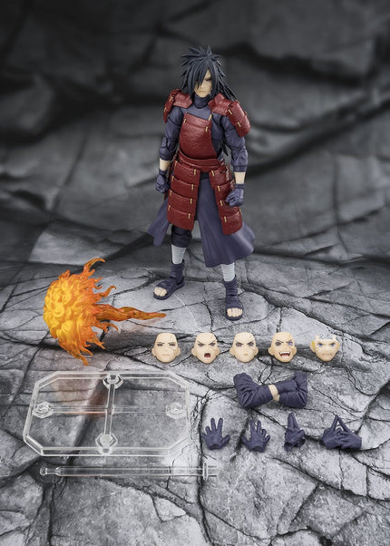 Naruto Shippuden - Madara Uchiha - Legend of Darkness S.H.Figuarts Figure (Bandai Spirits) — product image 7