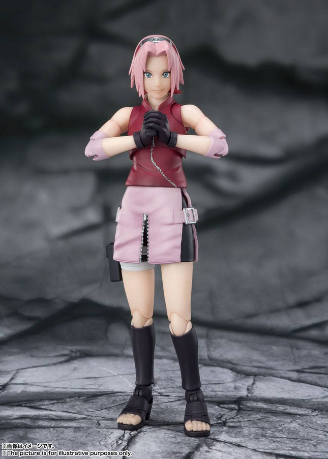 Naruto Shippuden - Sakura Haruno - Inheritor of Tsunade's Indomitable Will S.H.Figuarts Figure (Bandai Spirits) (re-run) — product image 1