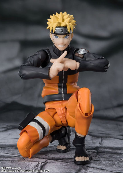 Naruto Shippuden - Naruto Uzumaki - The Jinchuuriki Entrusted with Hope S.H.Figuarts Figure (Bandai Spirits) (re-run) — product image 2