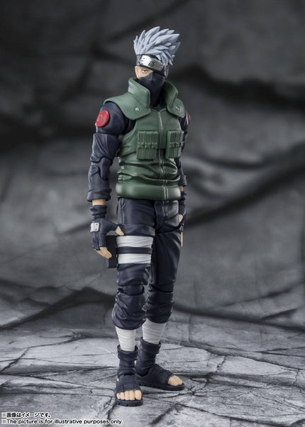 Naruto Shippuden - Kakashi Hatake - The Famed Sharingan Hero S.H.Figuarts Figure (Bandai Spirits) (re-run) — product image 2