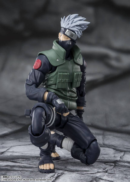 Naruto Shippuden - Kakashi Hatake - The Famed Sharingan Hero S.H.Figuarts Figure (Bandai Spirits) (re-run) — product image 6