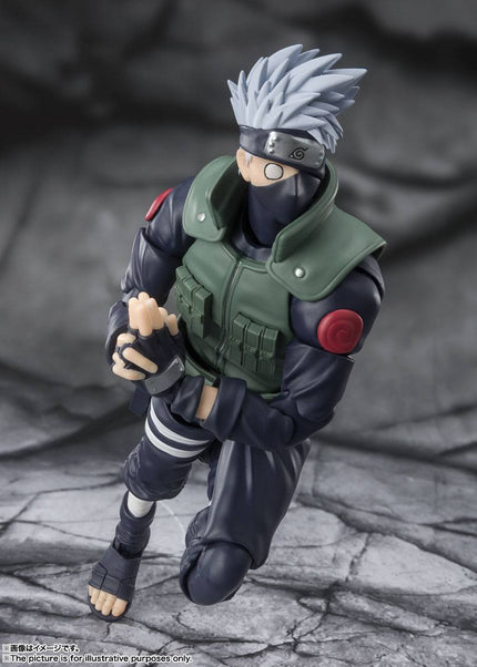 Naruto Shippuden - Kakashi Hatake - The Famed Sharingan Hero S.H.Figuarts Figure (Bandai Spirits) (re-run) — product image 8