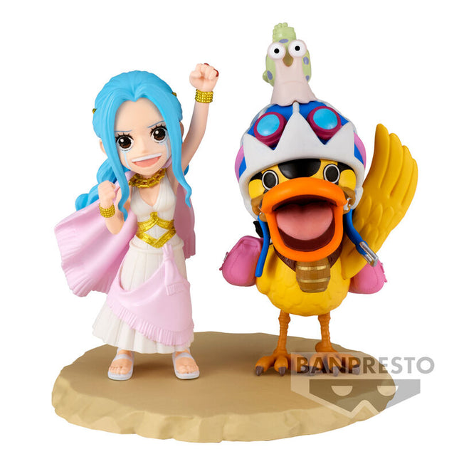 One Piece - Nefertari Vivi & Karoo - WCF Log Stories Figure (Banpresto) — product image 1