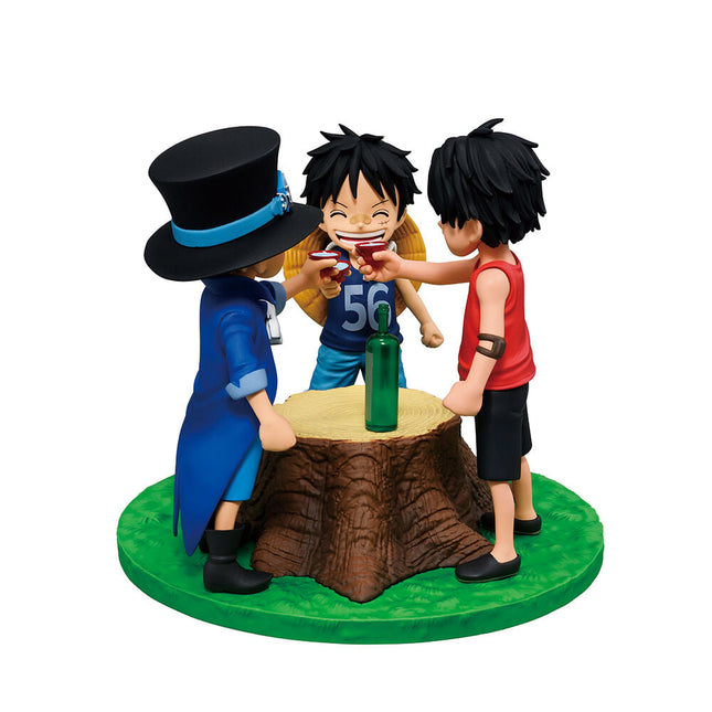 One Piece - Ace & Sabo & Luffy - Dramatic Memories Ichibansho Figure (Banpresto) — product image 1