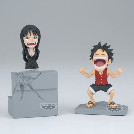 One Piece - Luffy & Nico Robin - Log Stories Figure (Banpresto) — product image 1