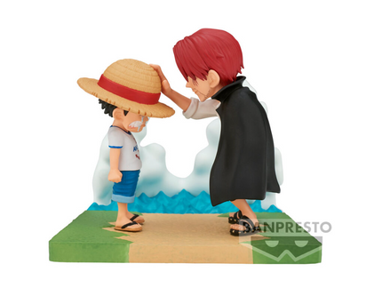 One Piece - Luffy & Shanks - WCF Log Stories Figure (Banpresto) — product image 1