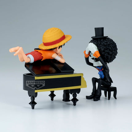 One Piece - Monkey D. Luffy & Brook - World Collectable Figure Log Stories (Banpresto) — product image 3