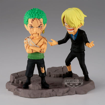 One Piece - Roronoa Zoro & Sanji - "...NOTHING...AT ALL!!!!" - WCF Log Stories Figure (Banpresto) — product image 2