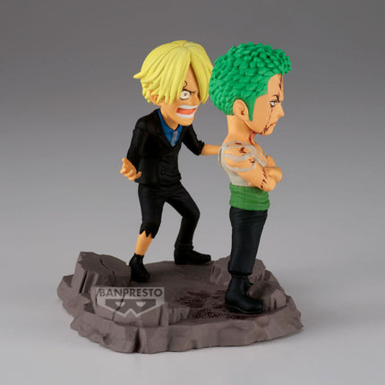 One Piece - Roronoa Zoro & Sanji - "...NOTHING...AT ALL!!!!" - WCF Log Stories Figure (Banpresto) — product image 3
