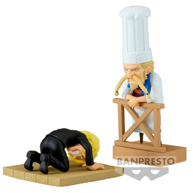 One Piece - Sanji & Zeff - WCF Log Stories Figure (Banpresto) — product image 1