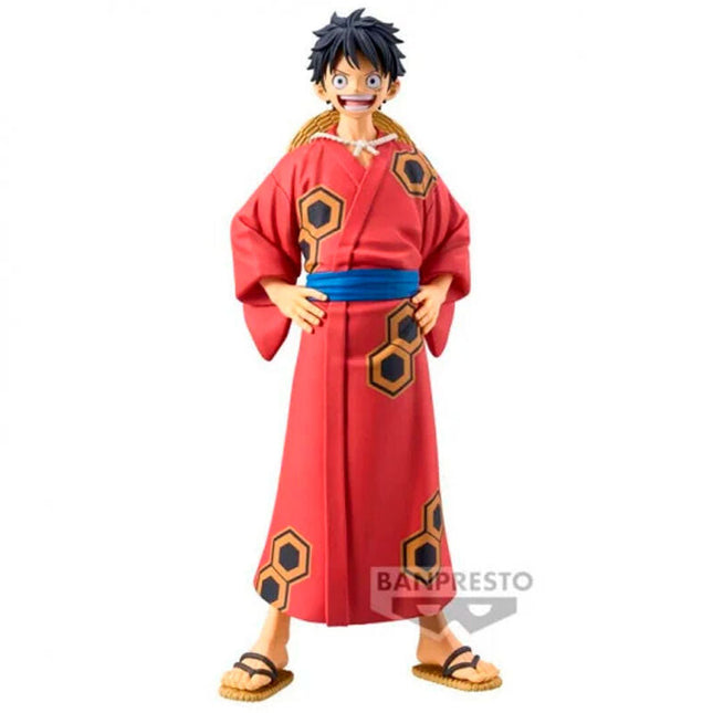 One Piece - Monkey D. Luffy - The Grandline Series DXF Yukata Figure (Banpresto) — product image 1