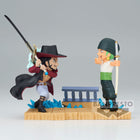 One Piece - Roronoa Zoro vs Dracule Mihawk - WCF Log Stories Figure (Banpresto) — product image 1