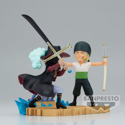 One Piece - Roronoa Zoro vs Dracule Mihawk - WCF Log Stories Figure (Banpresto) — product image 2