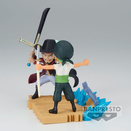 One Piece - Roronoa Zoro vs Dracule Mihawk - WCF Log Stories Figure (Banpresto) — product image 4