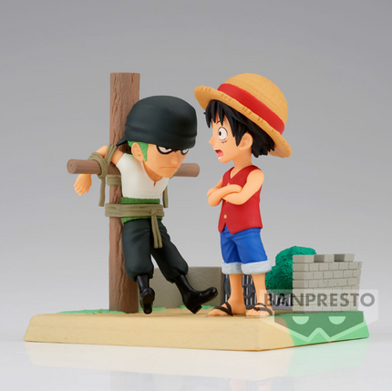 One Piece - Monkey D. Luffy & Roronoa Zoro - Log Stories Figure (Banpresto) — product image 2
